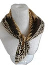 Indian Hand Block Print Large Bandana Scarf