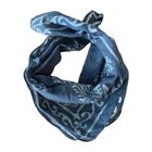 Organic Cotton  Indian Mud Print Bandana Scarf