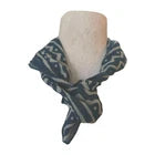 Organic Cotton  Indian Mud Print Bandana Scarf