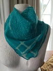 Organic Cotton  Indian Hand Print Bandana Scarf