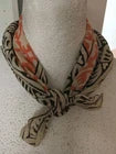 Organic Cotton  Indian Hand Block Print Bandana Scarf