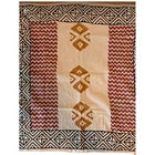 Indian Hand Block Print Large Bandana Scarf