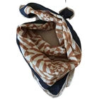 Organic Cotton  Indian Hand Print Bandana Scarf