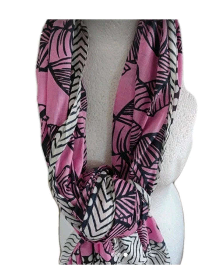 Hand Block Print Indian Cotton Oversize Scarf, Sarong, Throw, Beach Cover,